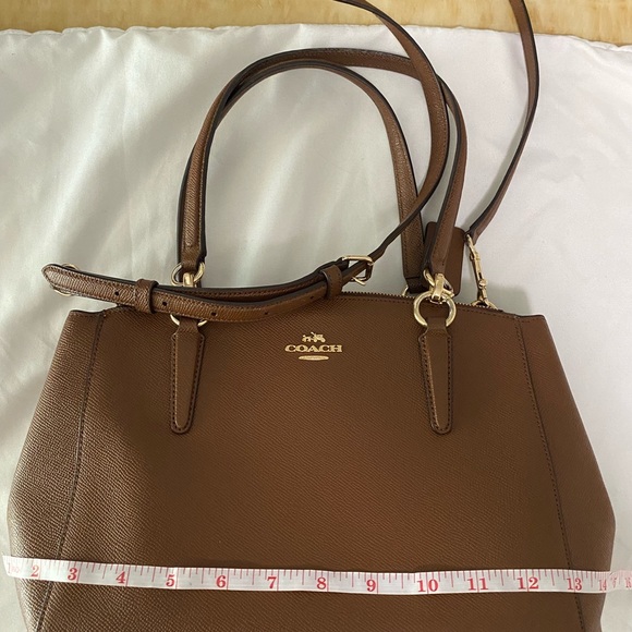 Coach Christine Double Zipper Carryall Bag - Picture 12 of 15